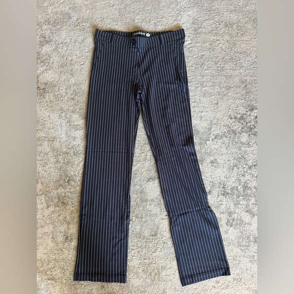 Betabrand Pants - BETABRAND Navy Pinstripe Pants